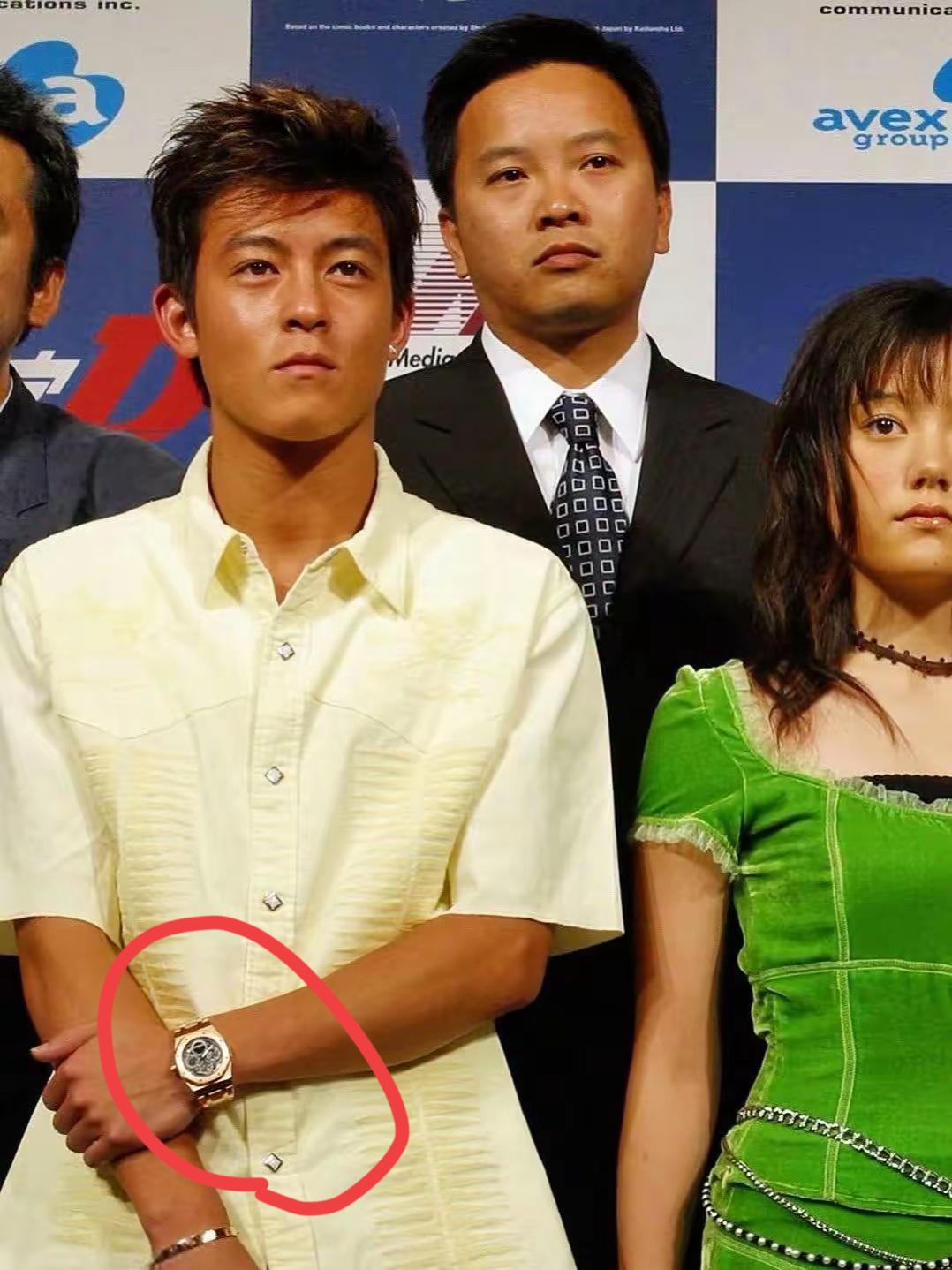 陈冠希年轻时候戴的手表是什么牌子的？非常高端应该挺贵