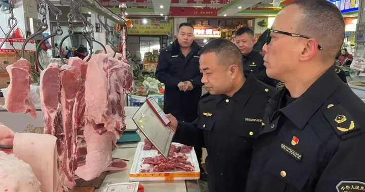 资阳区开展春节前肉类食品专项检查