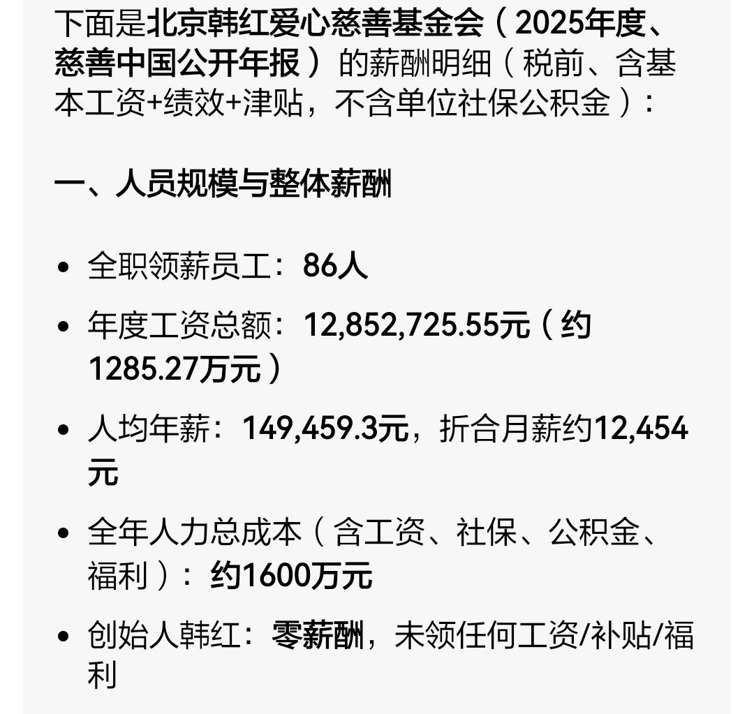 最后一张图是网友发的。前面三张是豆包ai查的。2025年发总工资是一千多万，理事