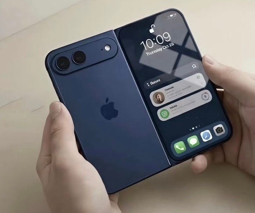 苹果史上首款折叠屏手机其实不看好苹果做折叠屏，还记得当年的iPhone X，在当