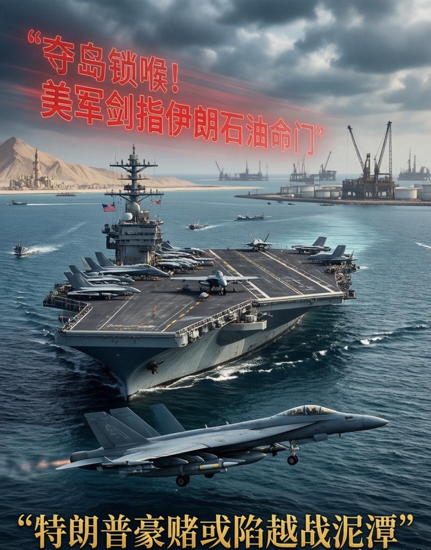 你看，特朗普政府这回是真打算对伊朗下狠手了。

据《日本经济新闻》3月19日曝出