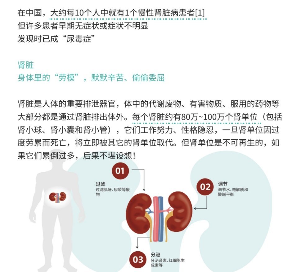 近九成人不知道自己有慢性肾脏病一种不容易被发现的危险疾病，要注意了... ​​​