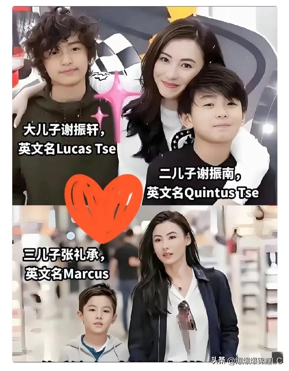 张柏芝三儿子Marcus的生父是谁，多年来一直是网友热议的话题，网上各种传言层出