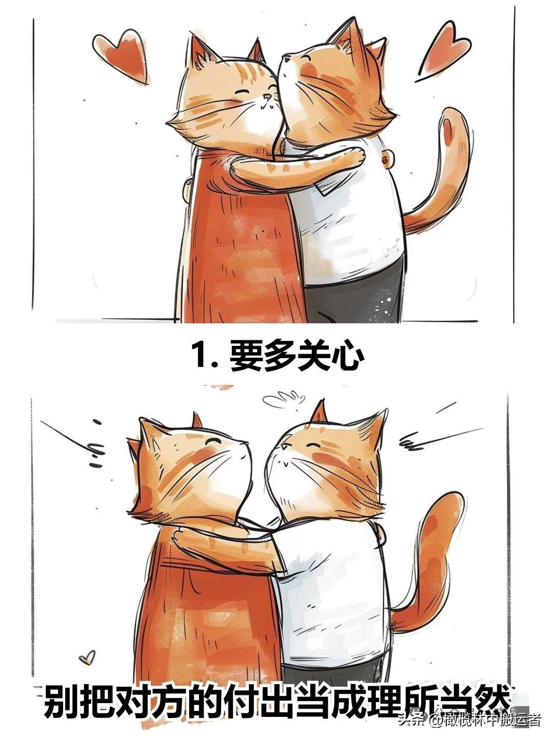 治愈漫画 I 要想夫妻关系好，要多做这些事日常治愈漫画 治愈系图漫画 夫妻治愈语