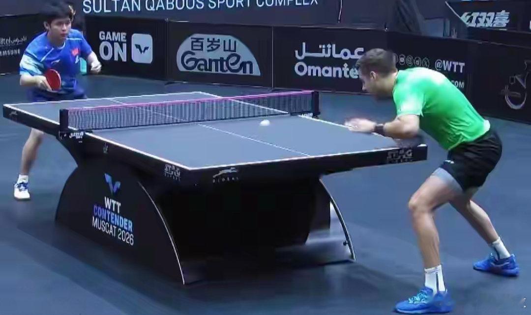 林诗栋1-3负达科止步马斯喀特站八强 2026三站WTT单打均无缘决赛林诗栋1比