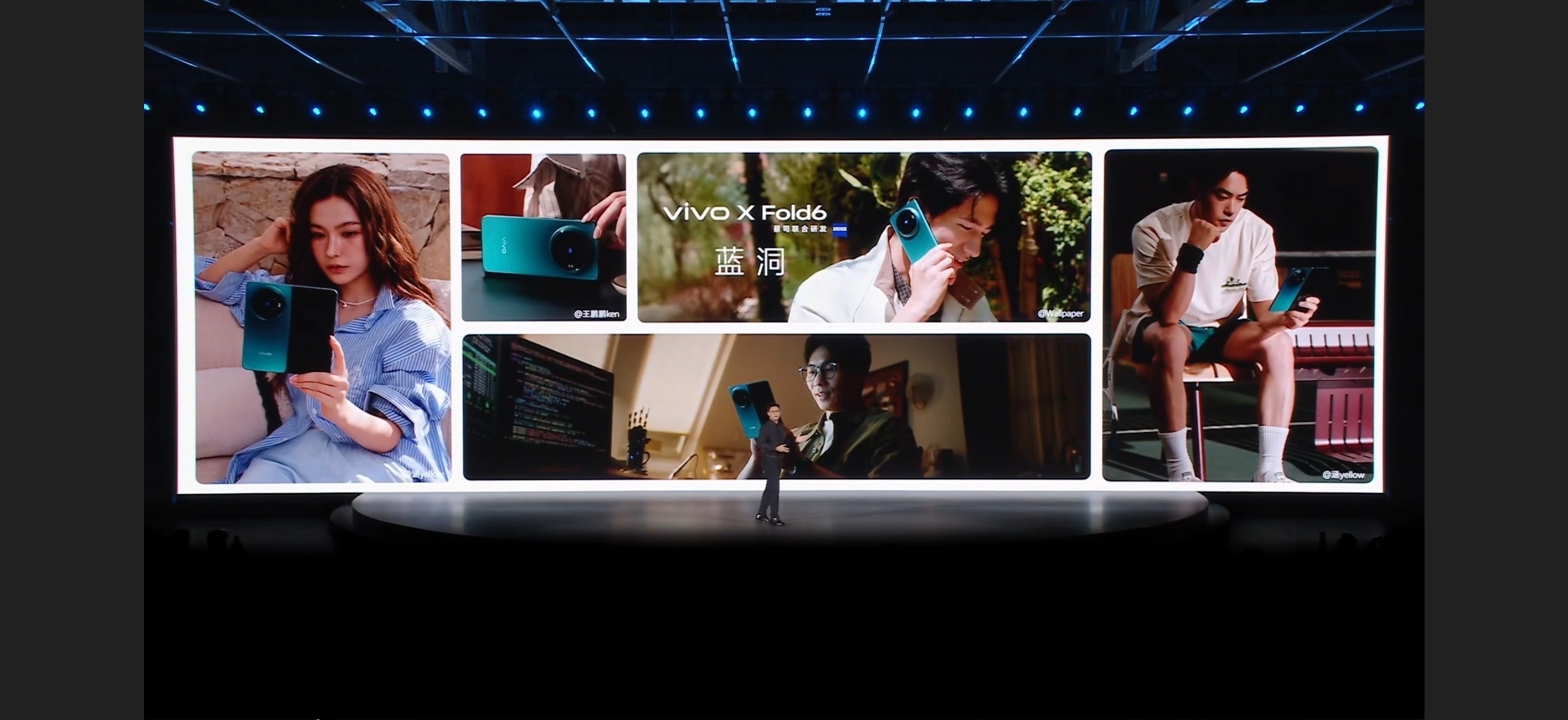 蓝洞，这颜色好看！vivo X Fold6AI轻办公神器OriginOS 6