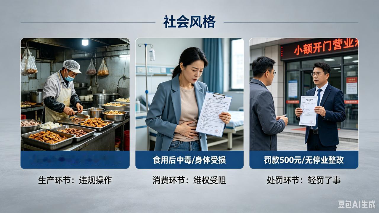 想问问大家：食品有害被曝光，凭什么只能等部门罚完就完事？

​现在很多食品出问题