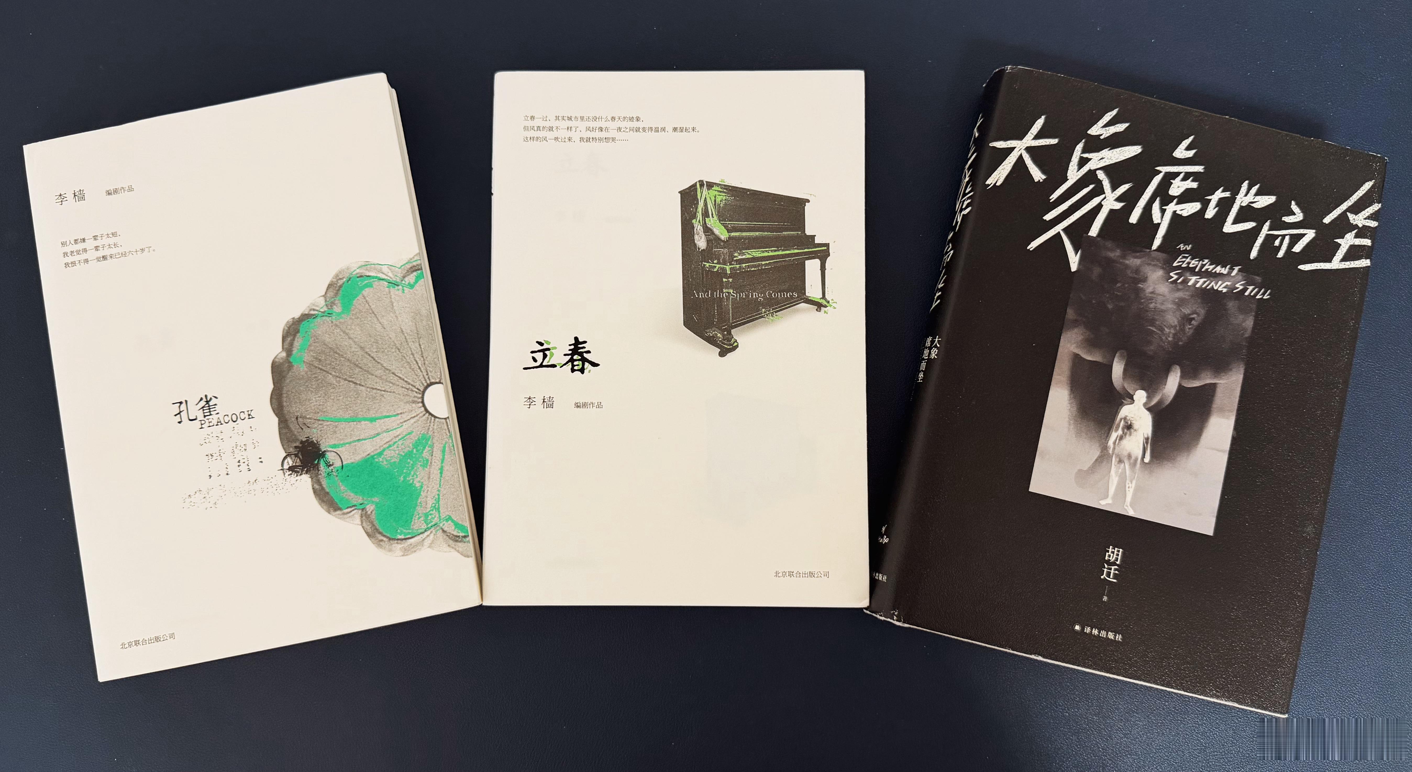 六月的第一周是认真学习的。拉片非常喜欢的三部电影，《孔雀》《立春》和《大象席地而