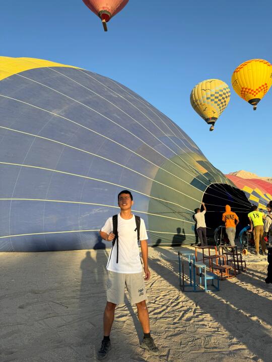 在埃及同时追到热气球和红海潜水算几分幸运