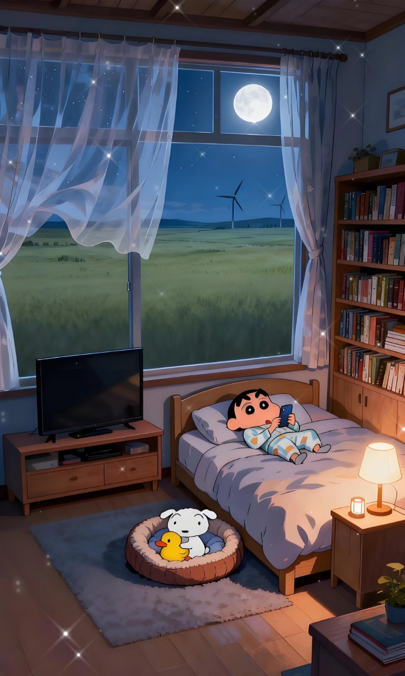 晚安宝子们，梦想成真的 