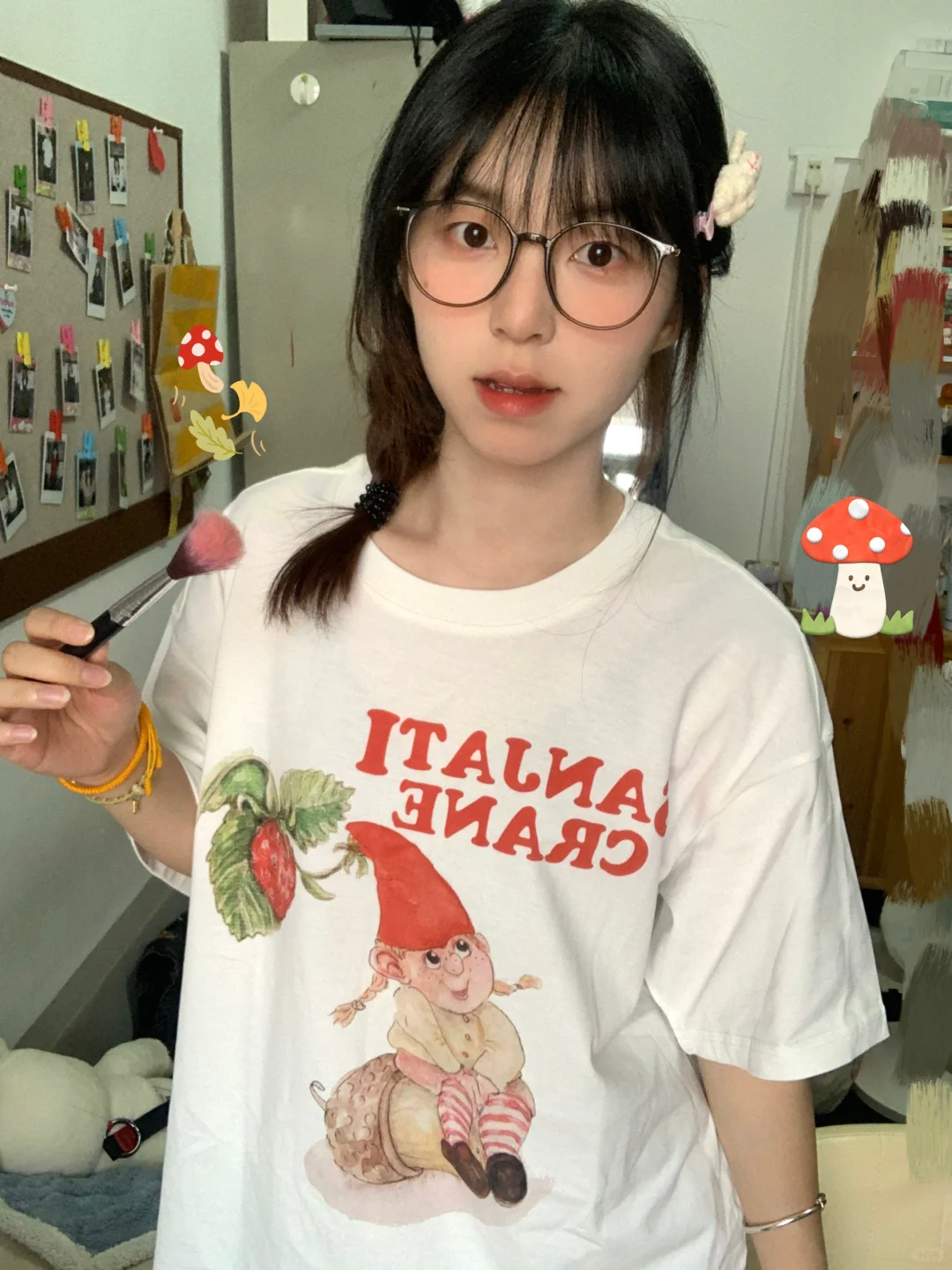 今天是化妆师
