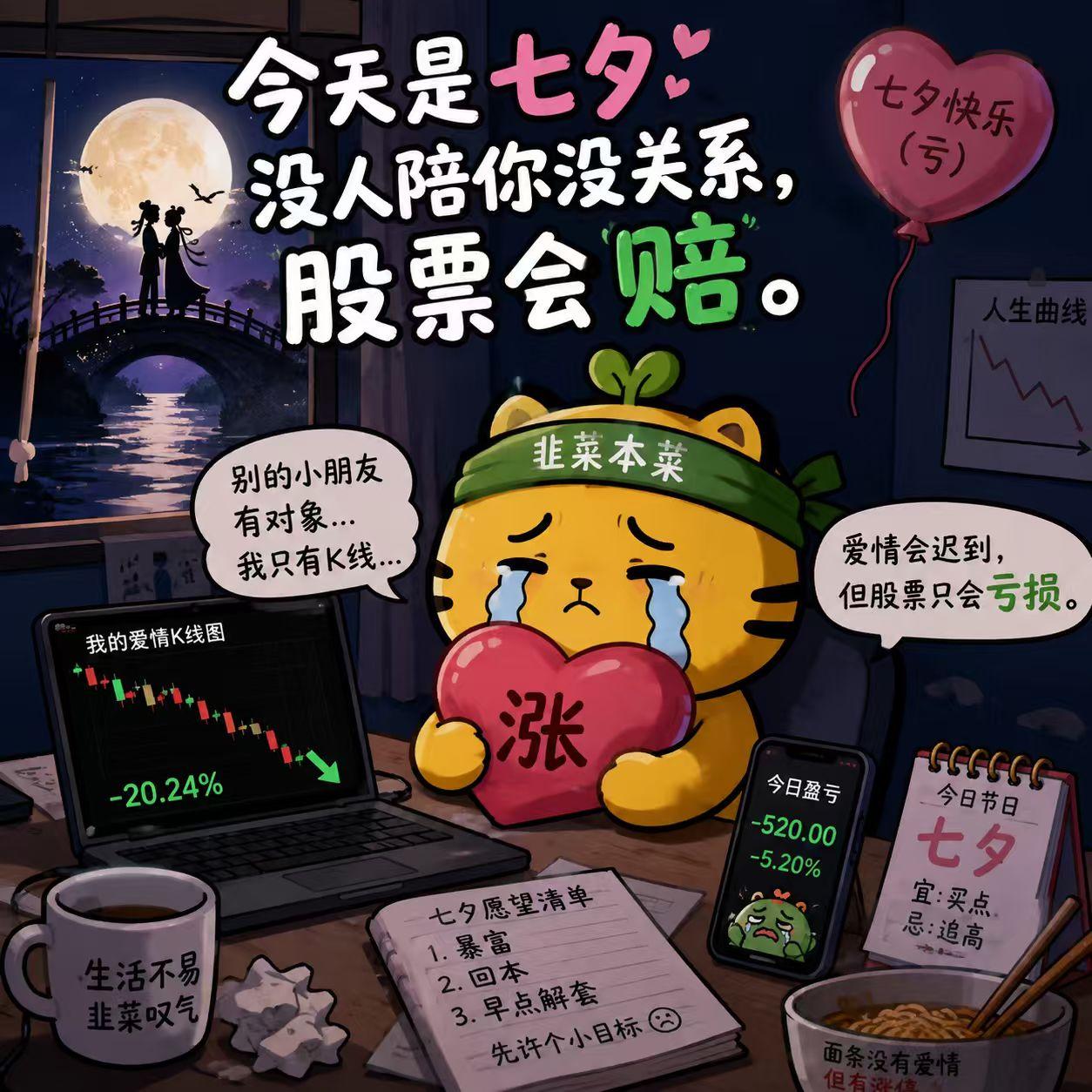 A股的七夕节，过成了献祭日！百股跌停！