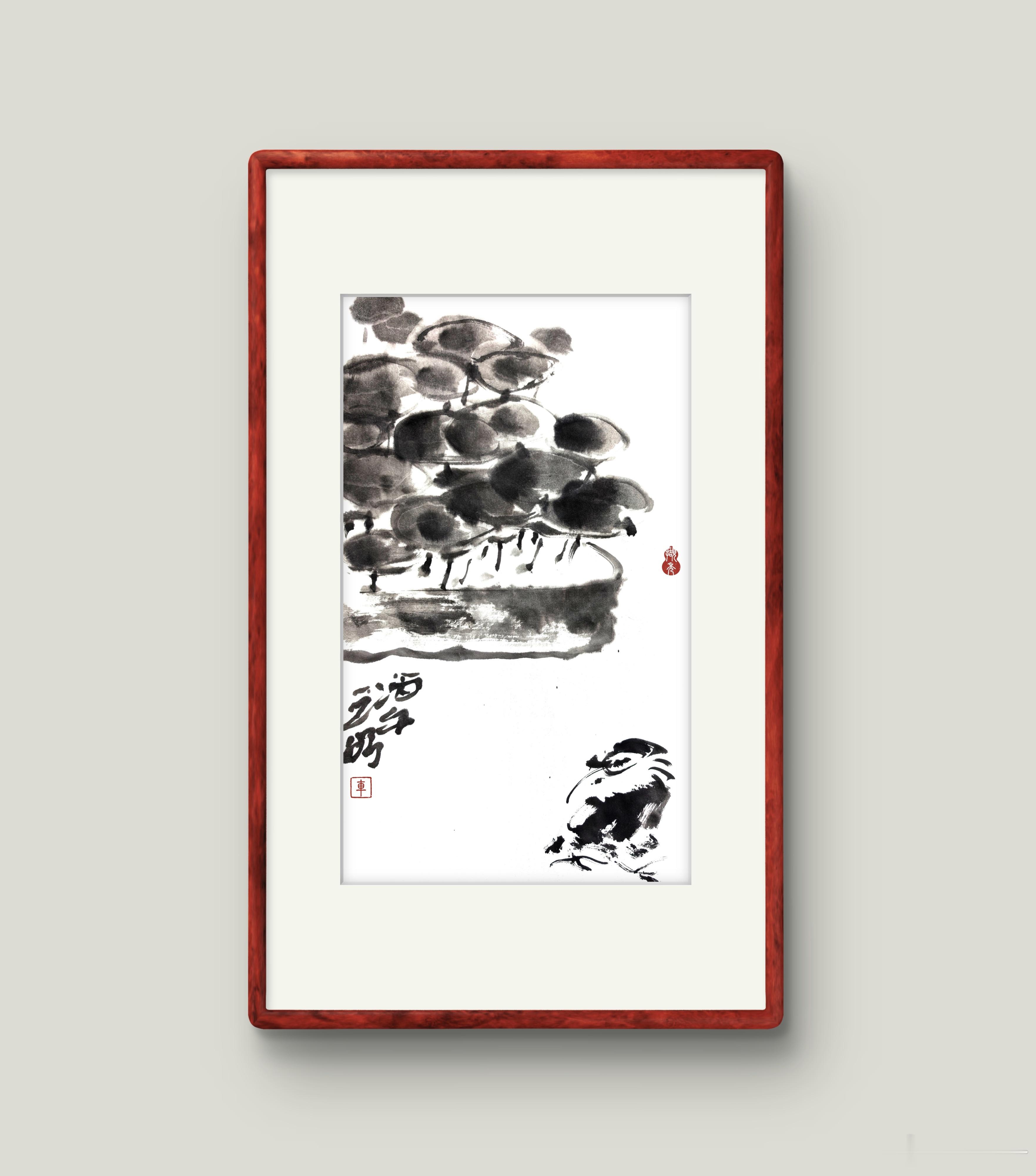 自在由心。 