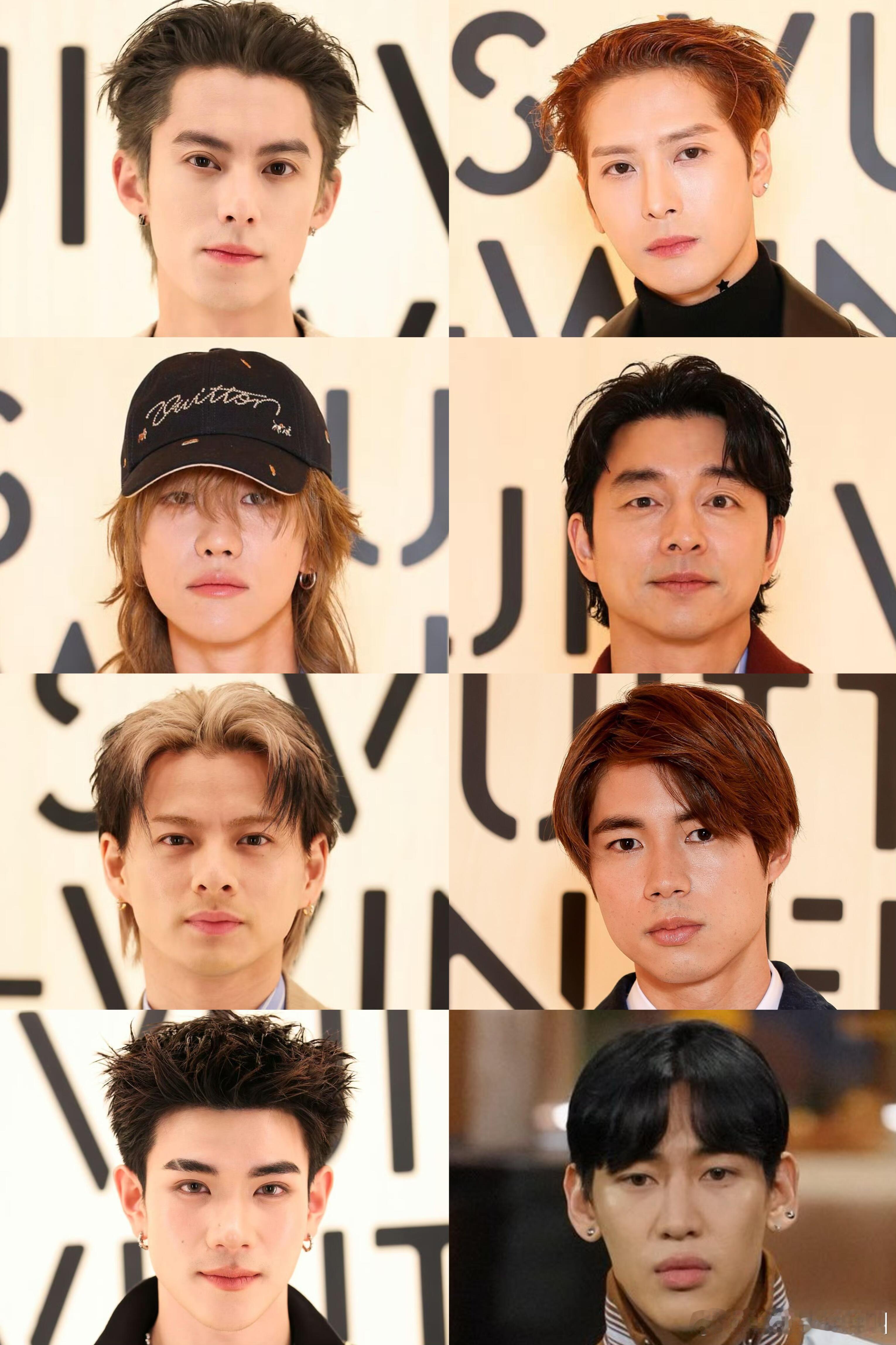 LV大秀G社怼脸生图王嘉尔、王鹤棣、徐明浩、孔刘、平野紫耀、BamBam、Fou