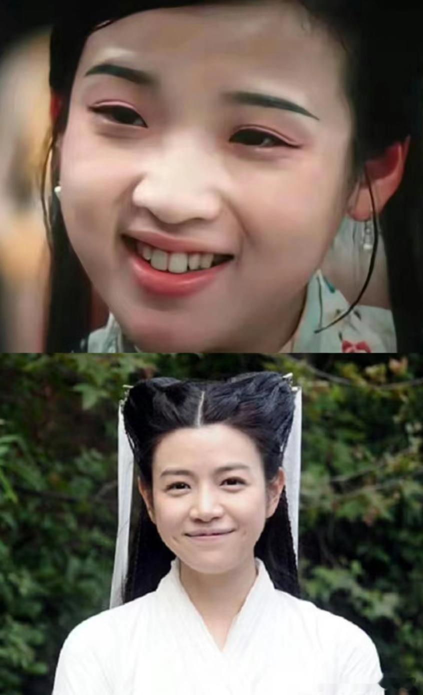 小时候不能遇见太惊艳的演员张淼怡的林黛玉让人想起了陈妍希的小龙女经典翻拍注定要被