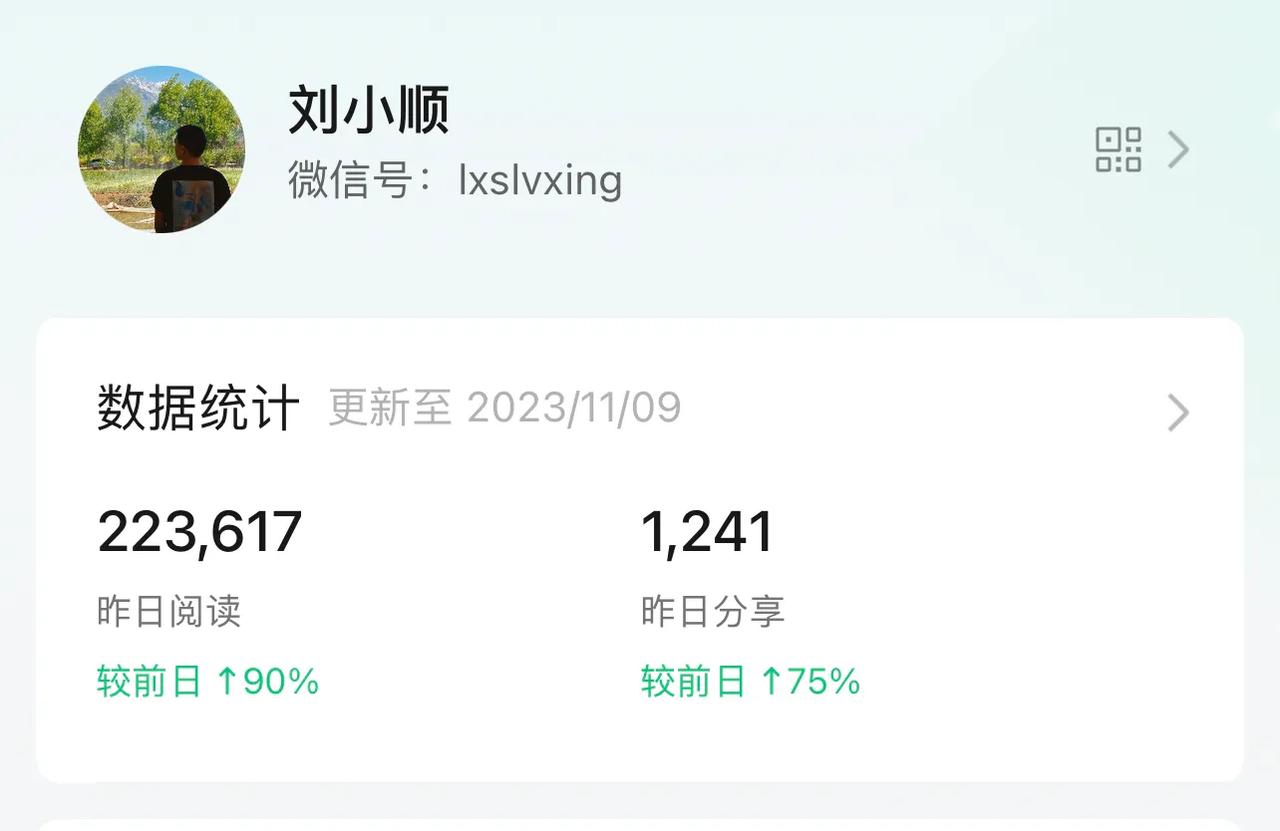 昨天微信公众号流量又创新高，据说公众号文章10万+很难？反正我有很多哦！

其实