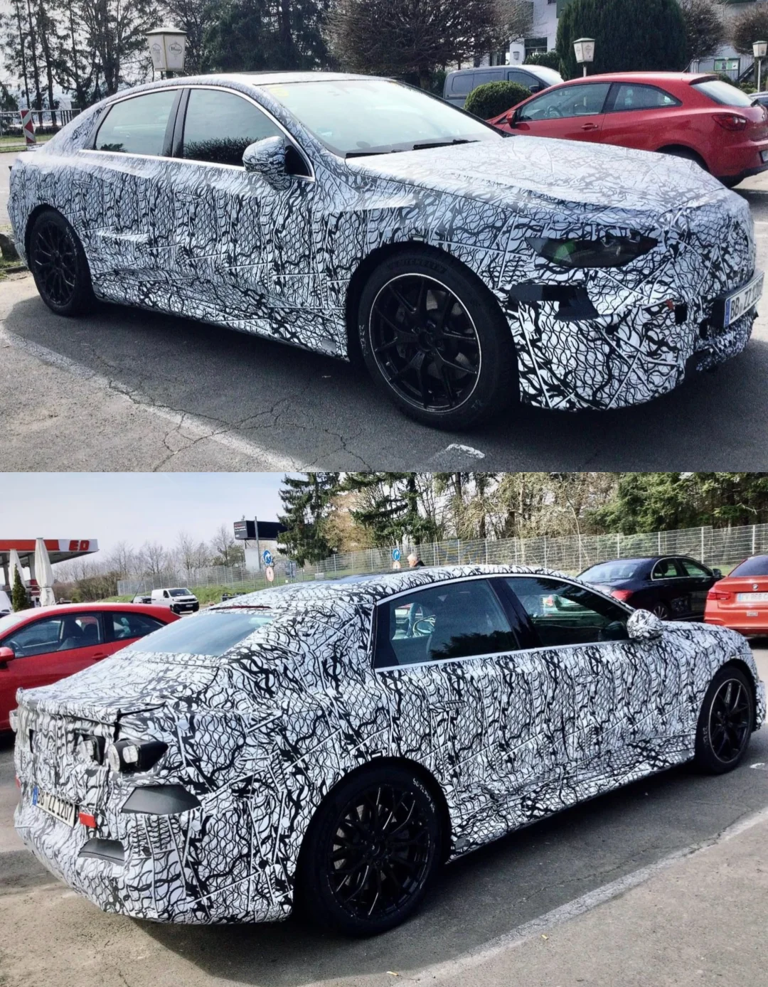 2027 Mercedes C-Class新奔驰C级谍照