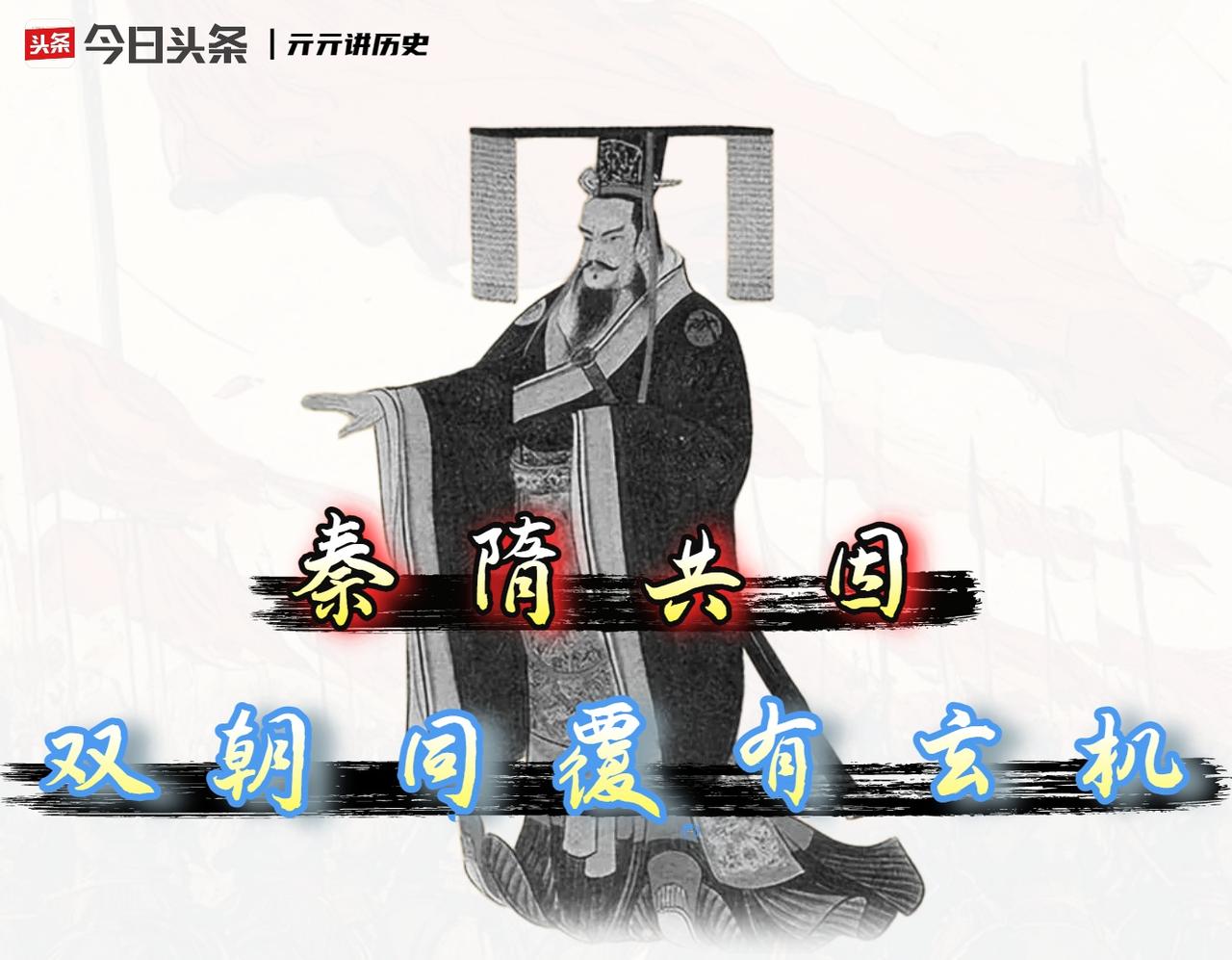 两大王朝，都藏着同一个危险的基因。

秦朝（前221年-前207年）和隋朝（58