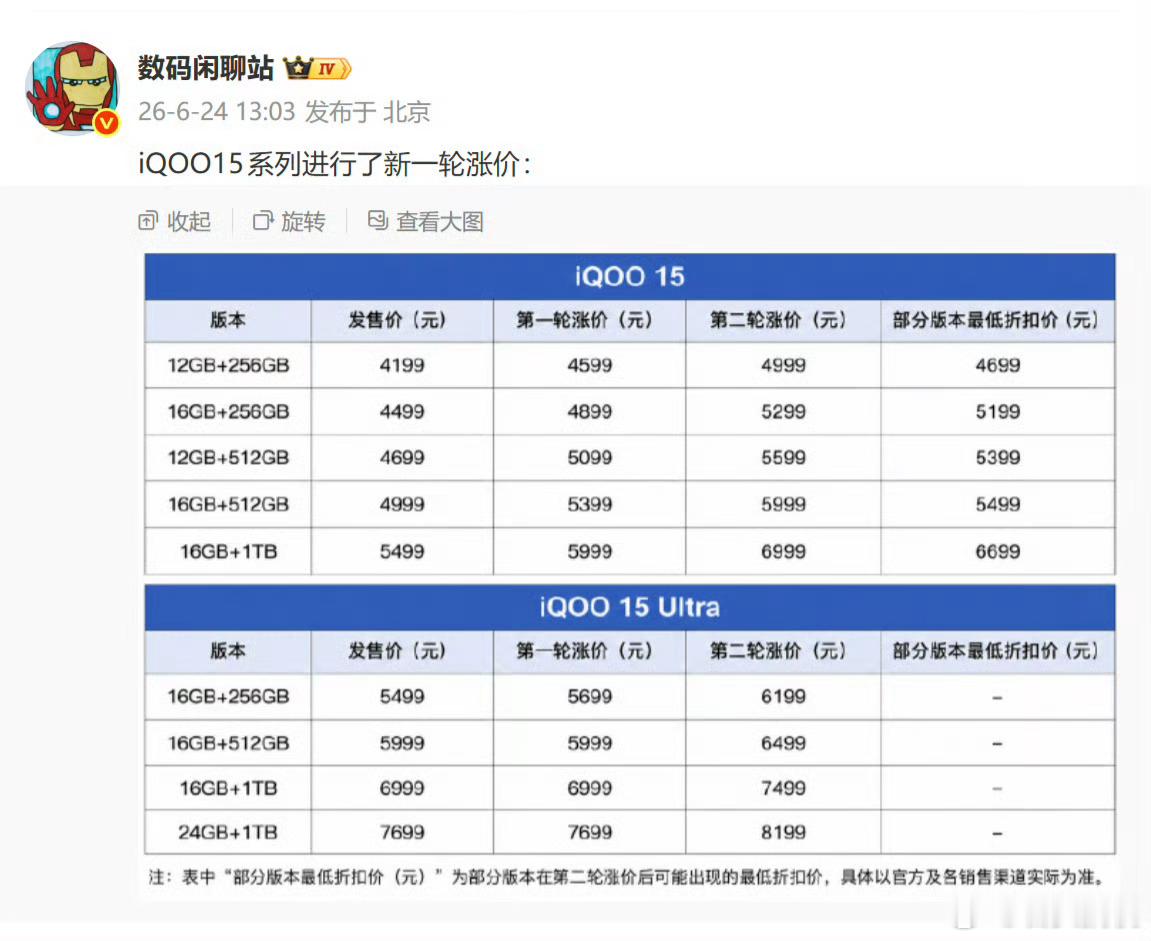 唉，内存成本越来越高，手机终端也陆续的涨价，这个完全可以理解，厂商真的是扛不住了