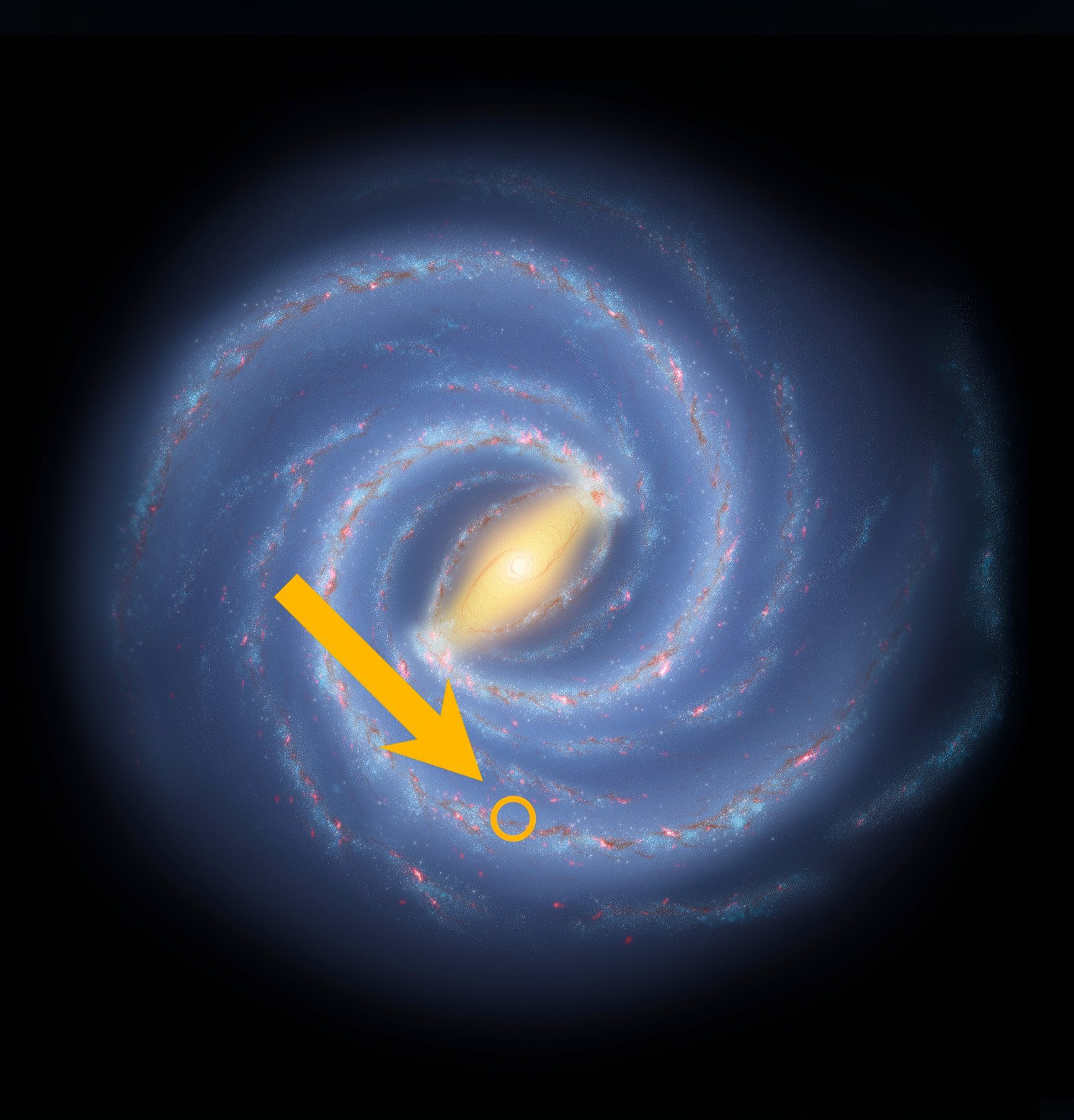 你见过的每一颗星星都在那个小圆圈里 ​​​