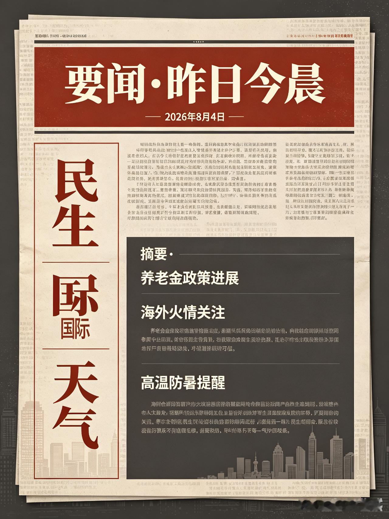 要闻•昨日今晨｜8月5日
 
【国内】
✅海南长征八号甲火箭成功发射卫星互联网低