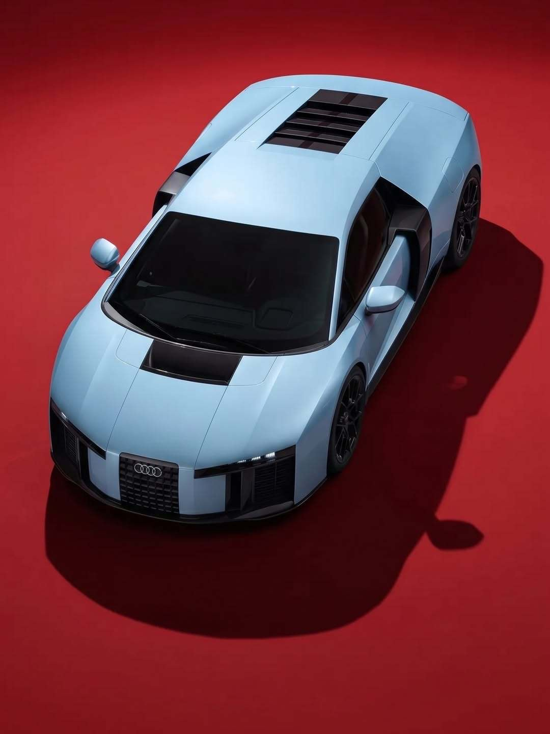 奥迪新王登基🔥品牌史上最强量产超跑 Nuvolari 来了千匹混动怪兽｜V8 