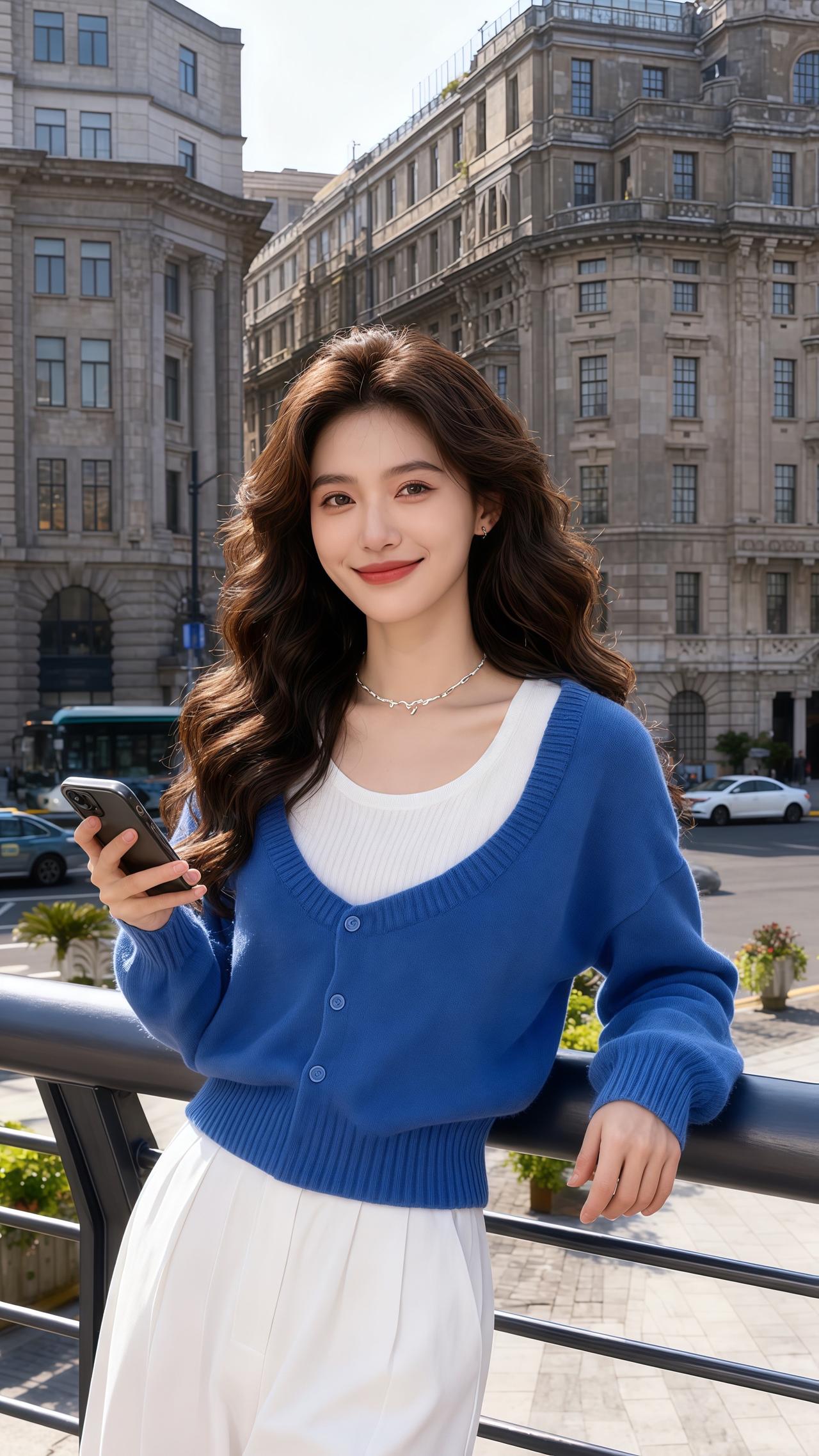 显瘦穿搭 假两件针织衫 洋气减龄 谁穿谁好看 图片扶持计划入口