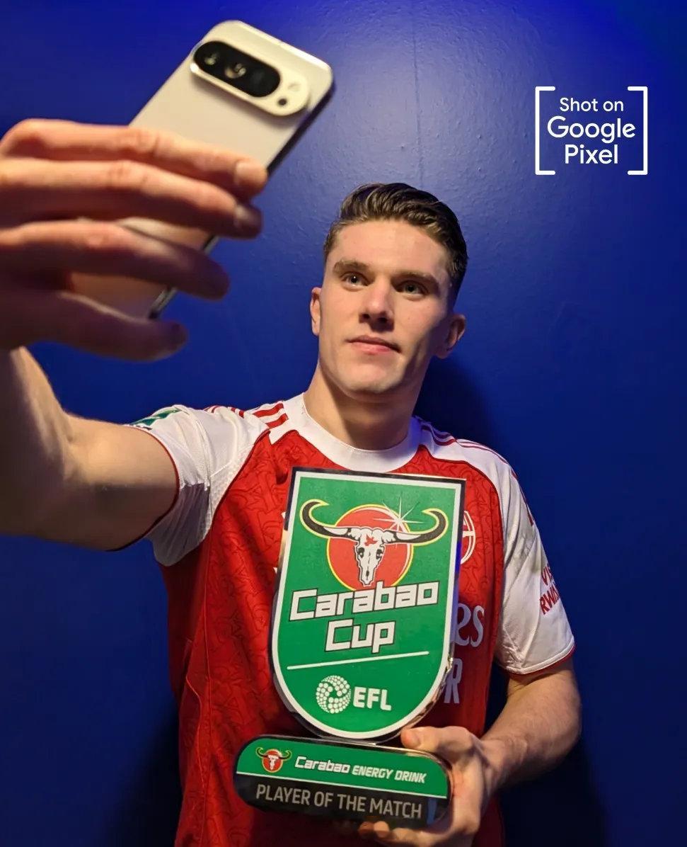 哲凯赖什被阿森纳官方和卡拉宝杯官方评选为了本场比赛最佳球员！ 