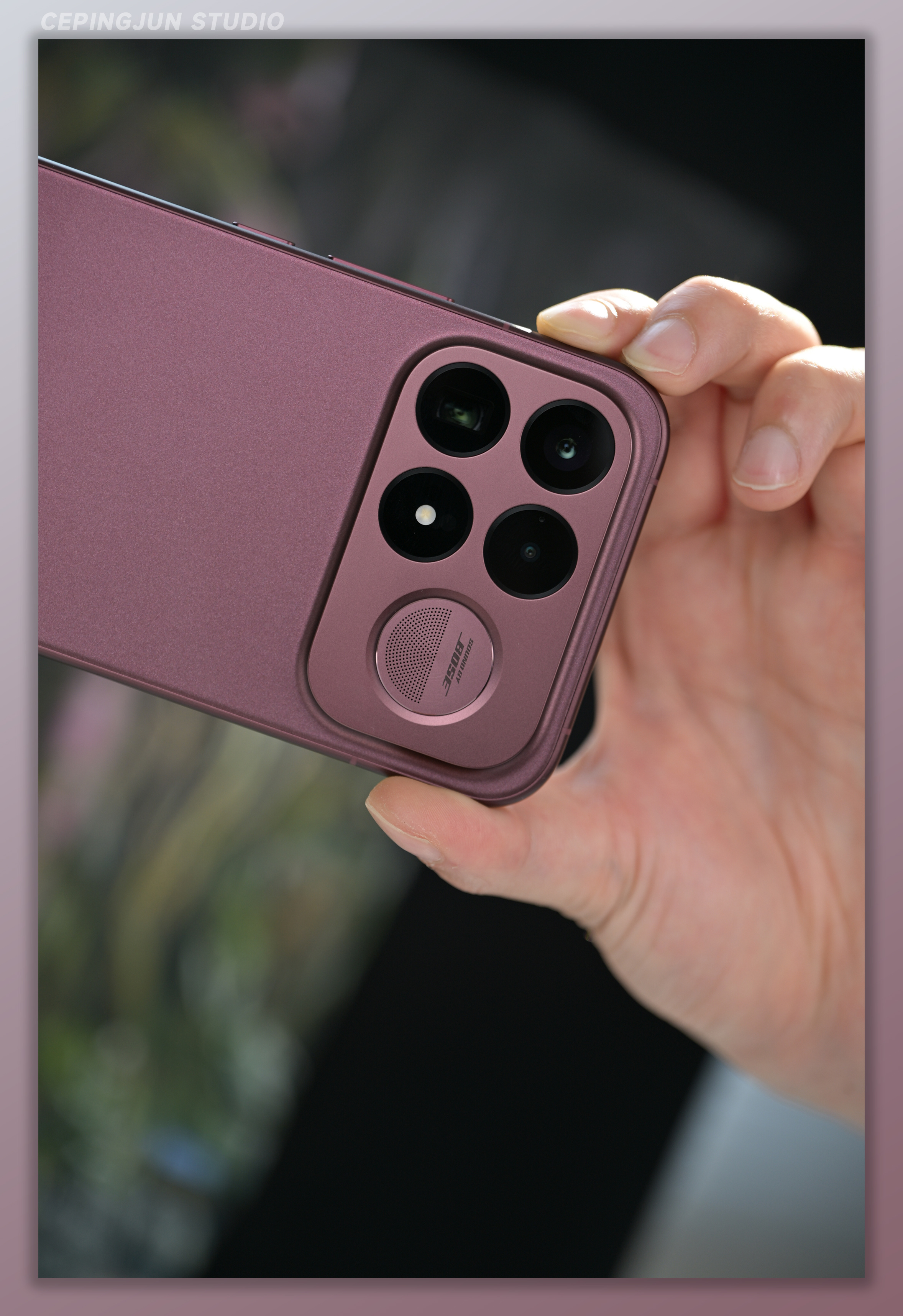 【红米K100 Pro Max「赤霞珠红」图赏】没想到这次K100 Pro Ma