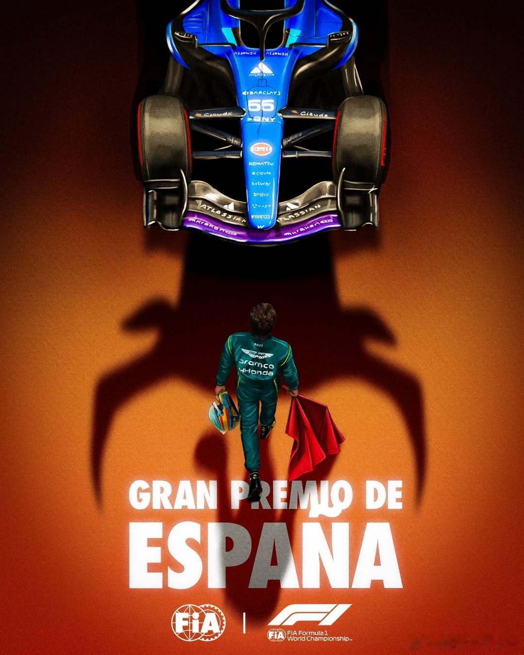 本周末，我们将首次来到马德里，迎来F1西班牙大奖赛！🇪🇸FIA2026F1西