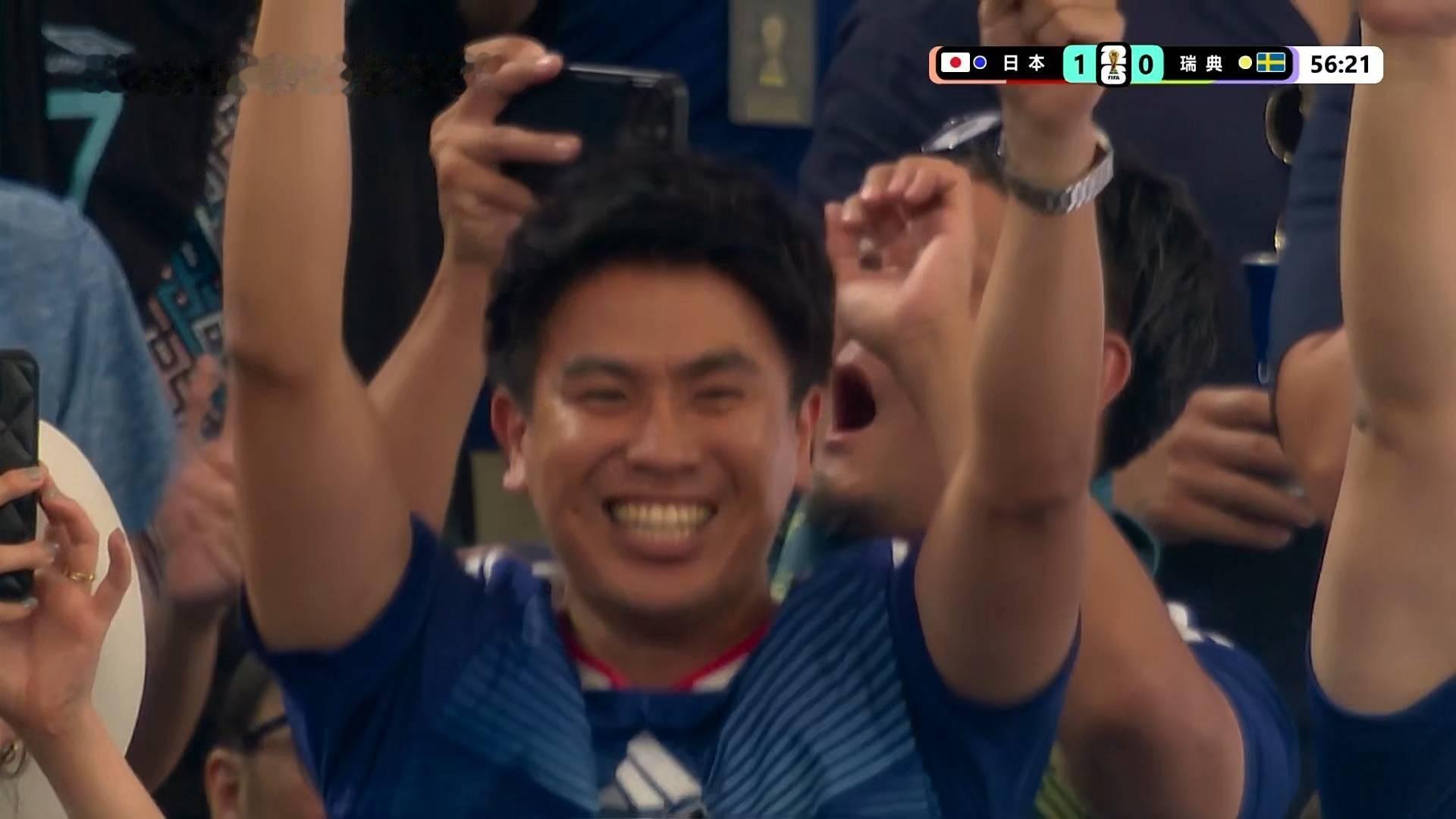 日本vs瑞典2026美加墨世界杯日本对阵瑞典，打到55分钟前田大然率先破门，本以