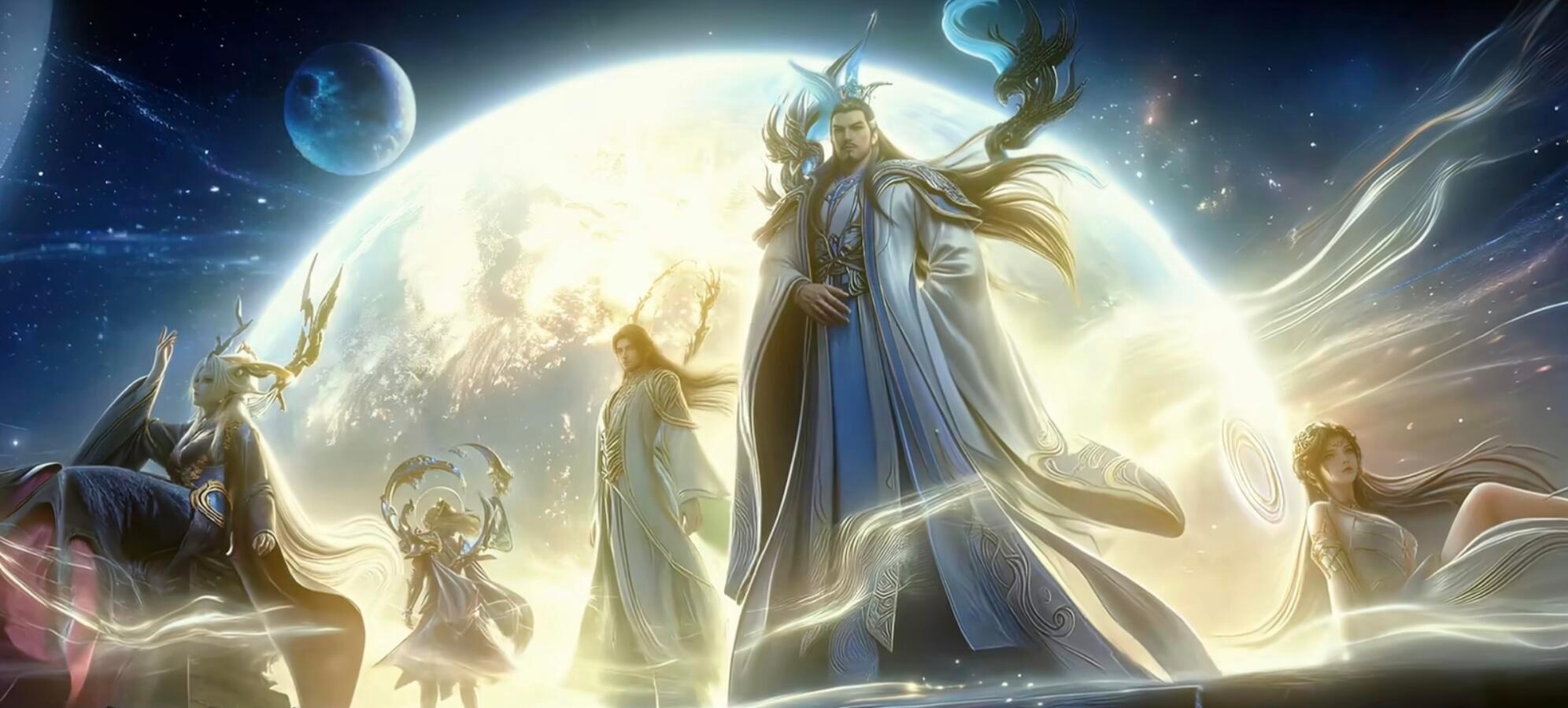 谁懂啊家人们！星辰变最终季开播 这波连播两集直接给我看爽了！开篇众神集结天尊山，