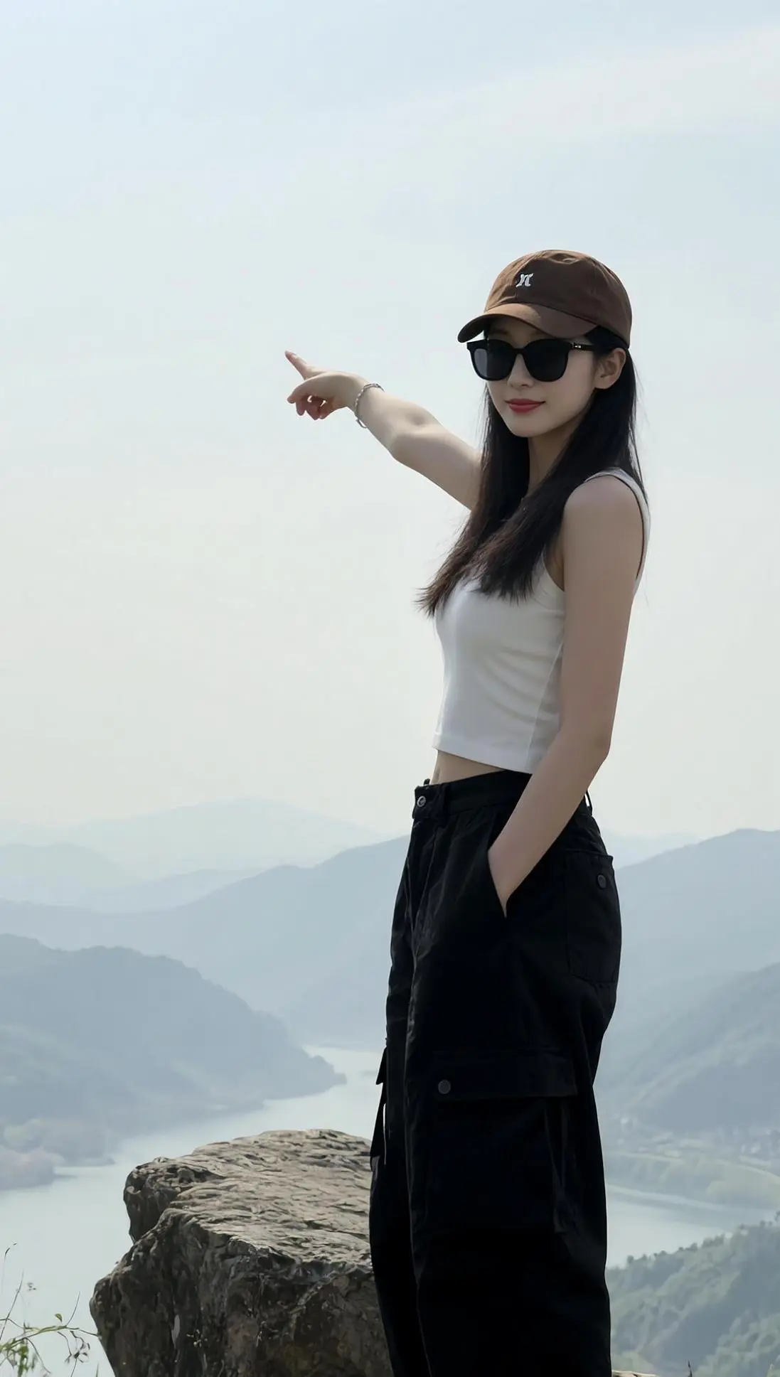 AI山巅生活照 随变ai随便玩