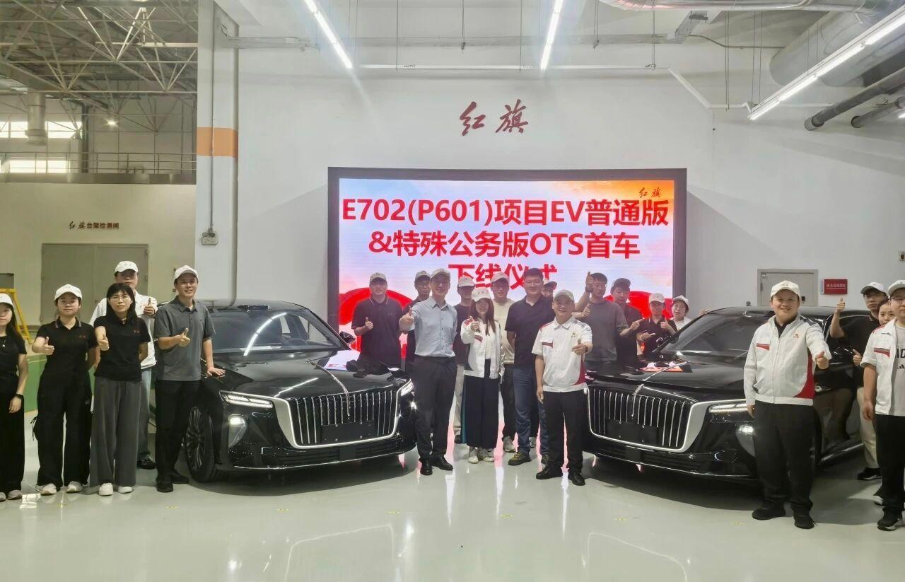 红旗H9 纯电版红旗H9就这样“曝光”了，从仅有的这个角度来看，与现在的红旗H9