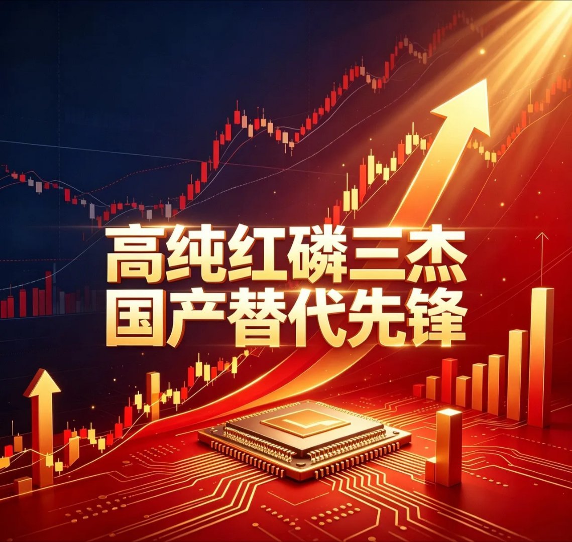 高纯红磷三强：国产替代先锋1、至纯科技通过参股威顿晶磷（持股13.65%）切入7