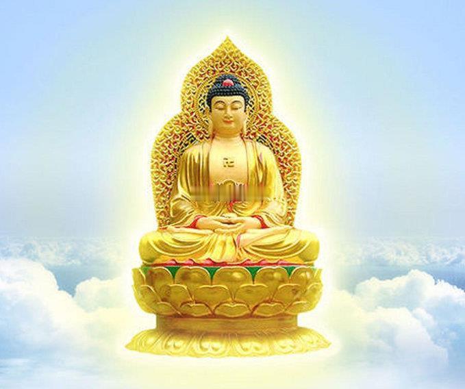 佛光护体， 平安如意吉祥来 。 