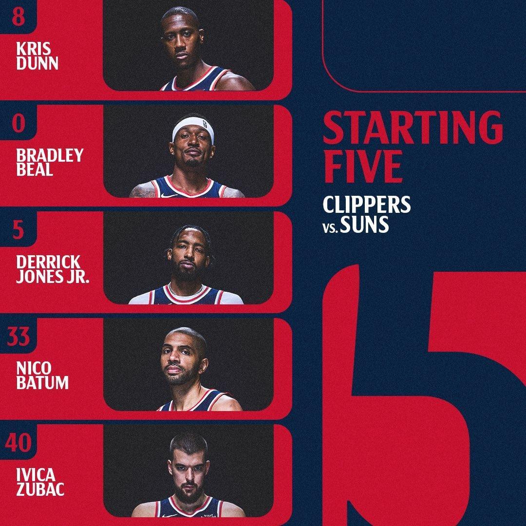 今天登哥，小卡都不打老头儿的机会来了？[doge][666]快船VS太阳 ​​​