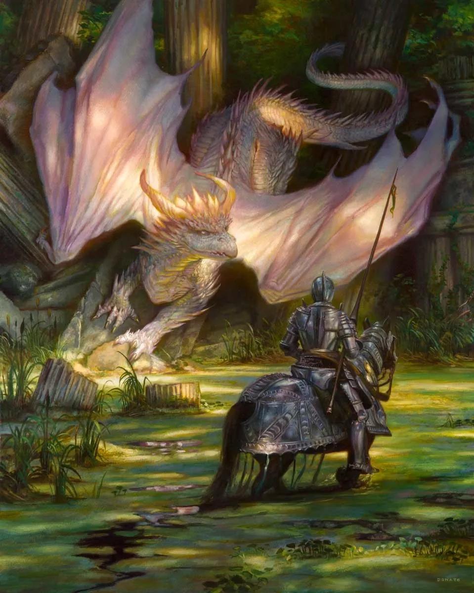 Donato Giancola 的魔幻和科幻系列插图