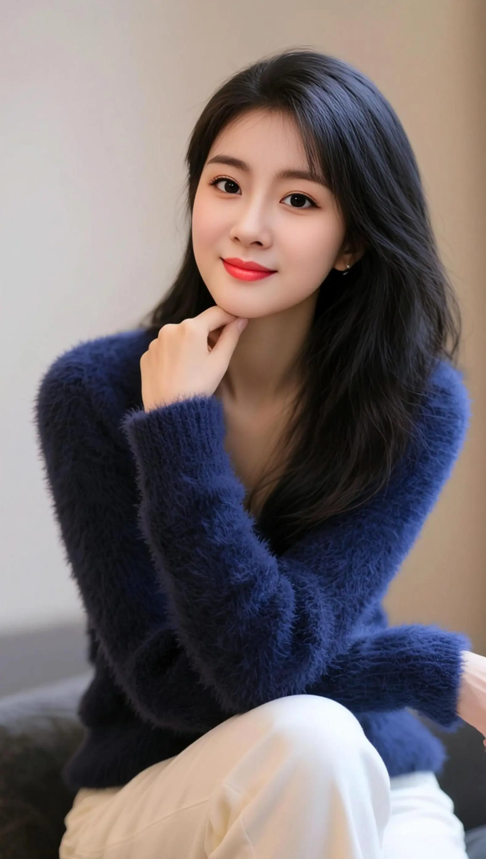 AI毛衣氛围感写真 ai创作