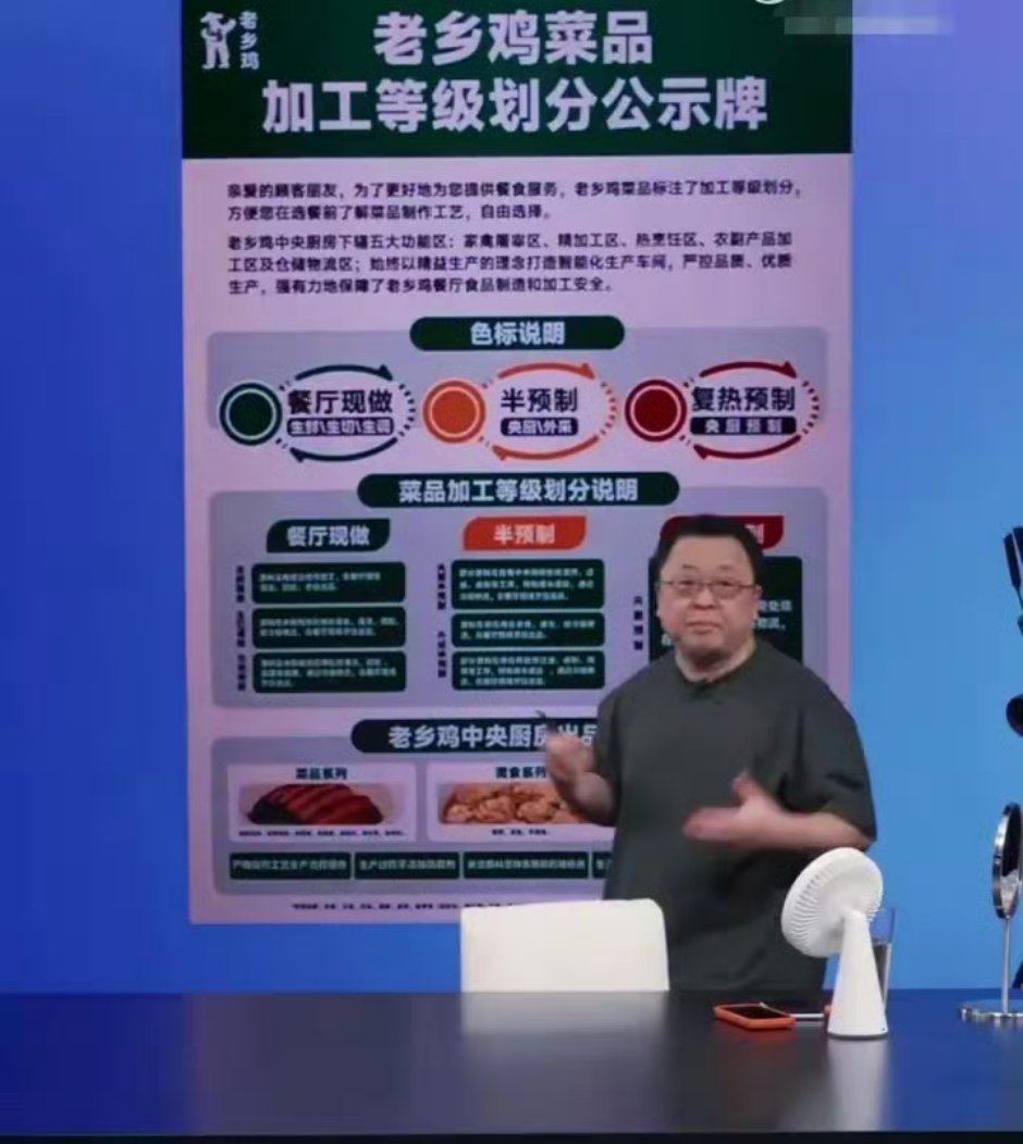 老乡鸡微博置顶回应了预制菜合肥特产老乡鸡的公示做法确实博好感我家楼下就有一家，中