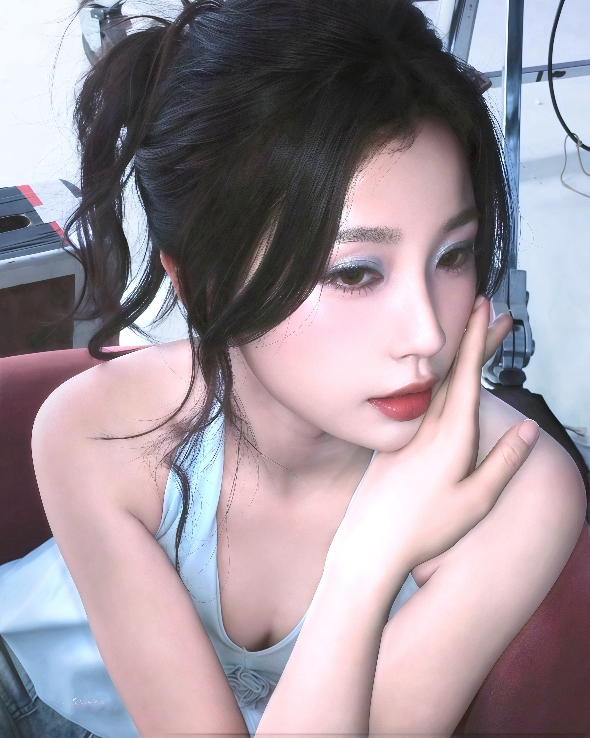 摸两张🩵（准备建设一个老公级别的版头 ​​​