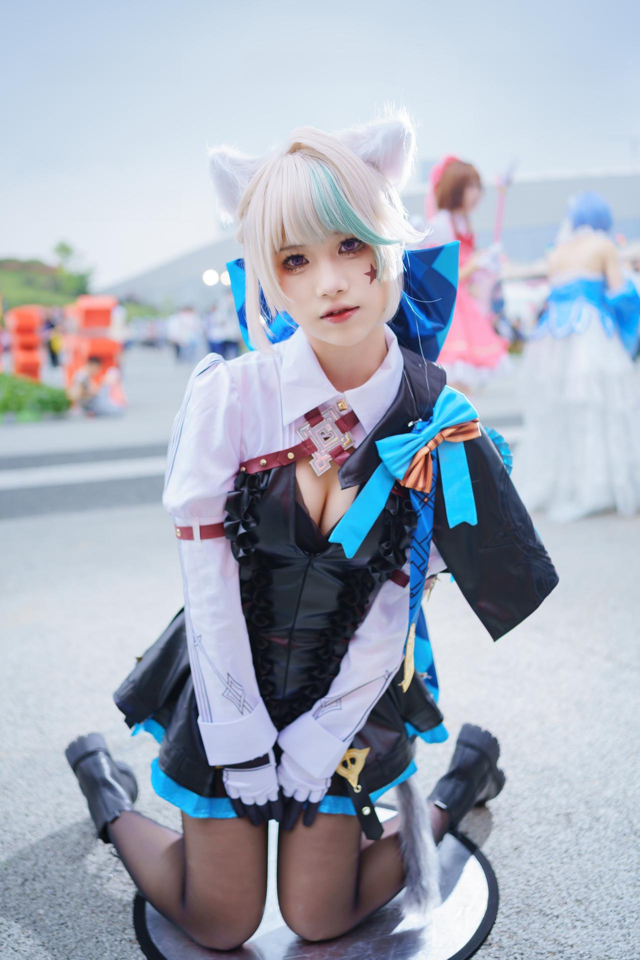 琳尼特，漫展上更让人喜欢！#游戏##原神##二次元#