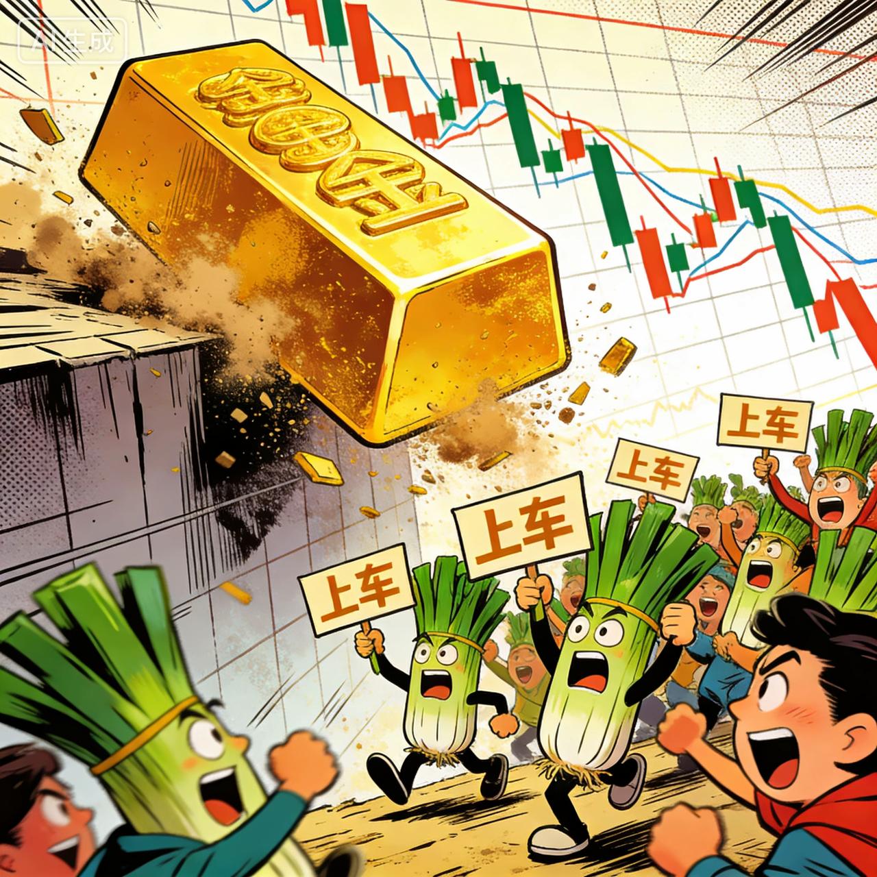 暴跌！黄金继续暴跌！
已经到1080以下！
是继续买还是甘愿被收割？

我已经把