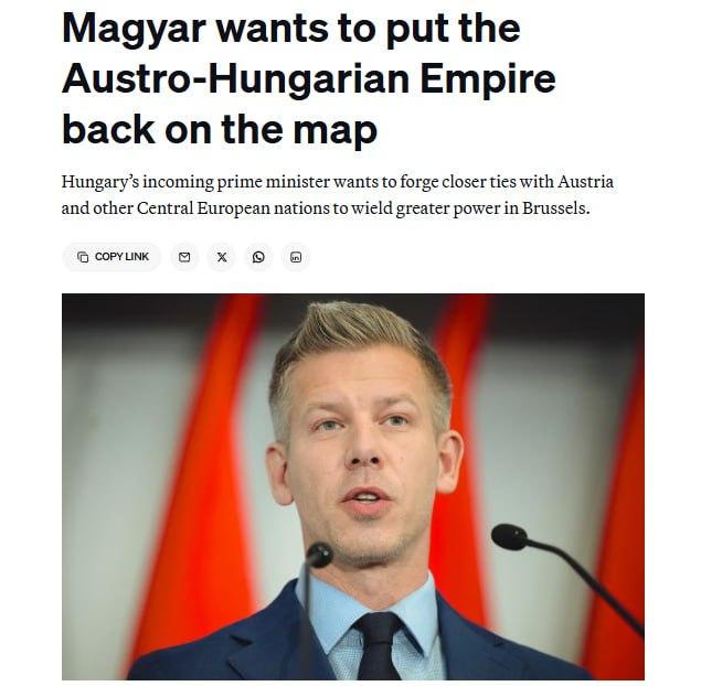 匈牙利新总理毛焦尔着手整合维谢格拉德集团（V4）与斯拉夫科夫框架（奥地利、捷克、