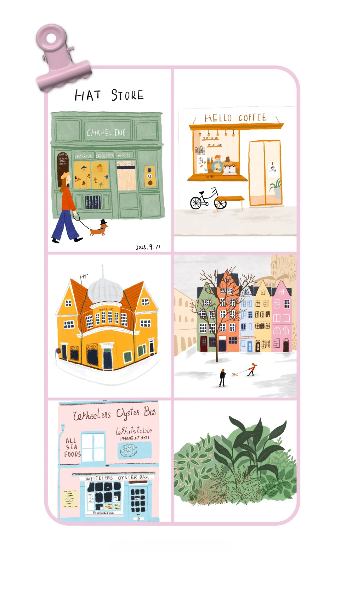 第三周画可爱的建筑