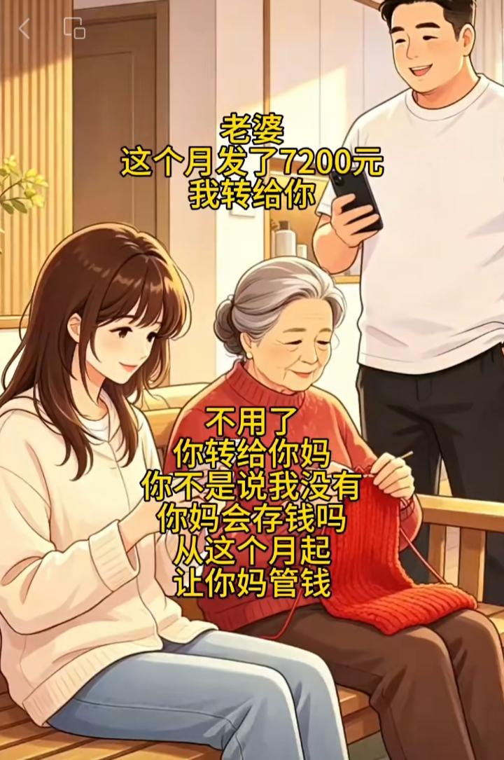 "家庭里谁管钱，最能看清一个人的态度…"[吃瓜群众]