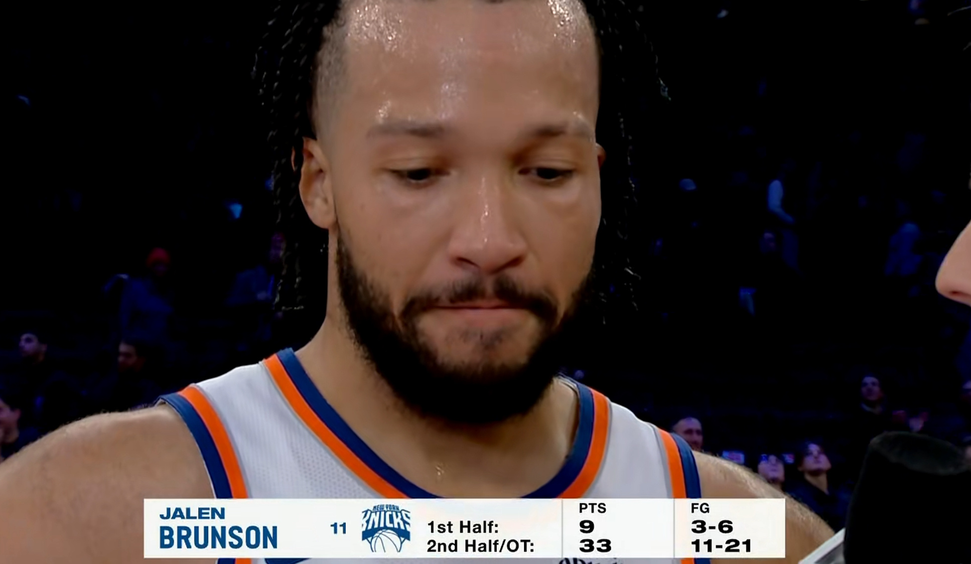 再来一遍，尼克斯你们要场场这么打，不换字母就不换吧，依然有能力冲出东部。布伦森爆