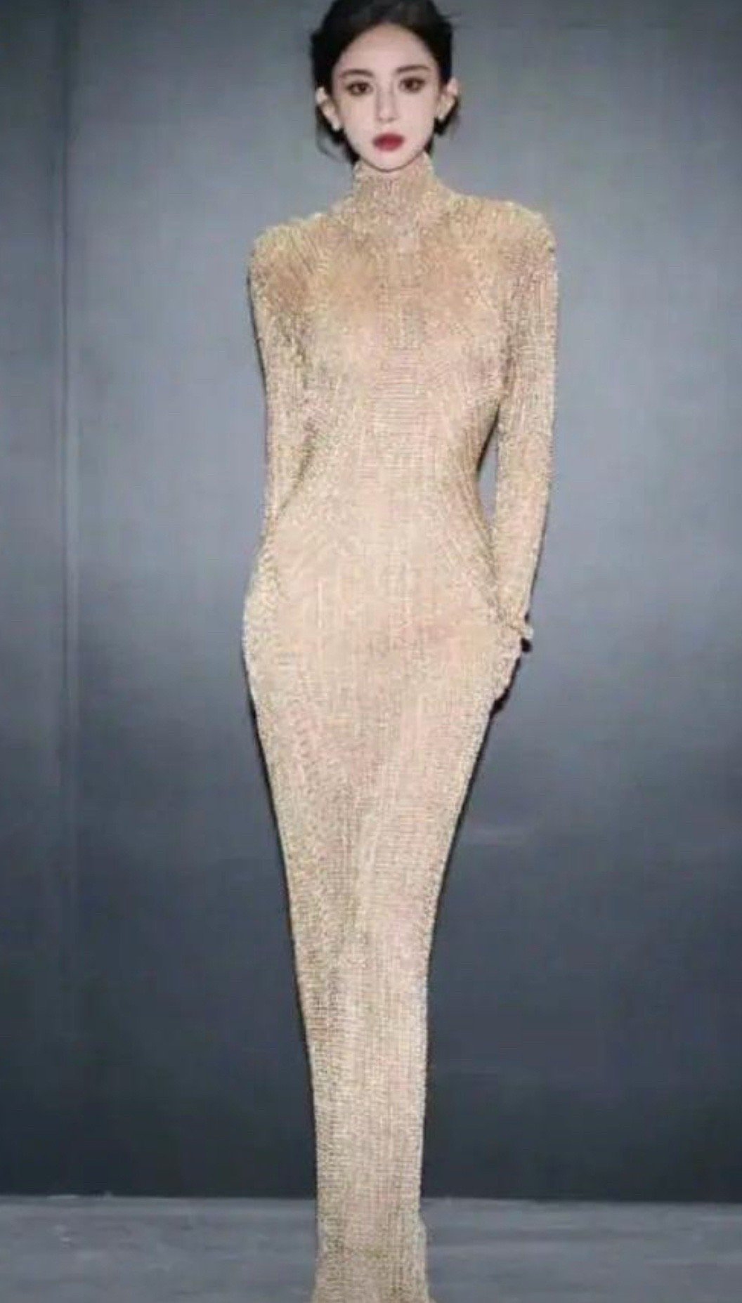 原来古力娜扎这个裙子是毛衣裙 ​​​