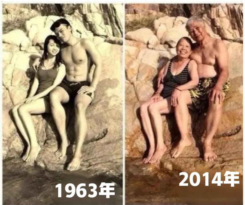 老一辈的人，
思想纯朴，
感情专一，
他们的爱情，
真是让人羡慕不已。