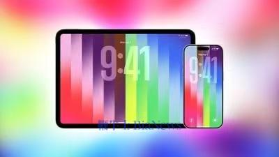 苹果发布2026年彩虹表带、表盘和iPhone壁纸